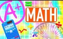 A+ MATH HACKS | HOW TO STUDY MATH!! | Paris & Roxy