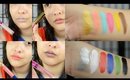 L.A Splash Liquid Lipstick & MUFE Flash palette dupe haul + Mini Review & Swatches