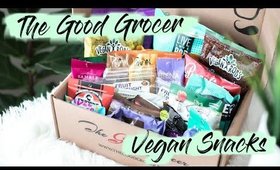 Unboxing Vegan Snacks by The Good Grocer