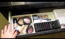 Makeup Vanity Collection and Storage!