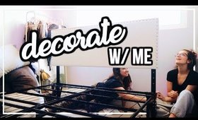 MOVE WITH ME: Assembling & Decorating My Room! | Ep. 2