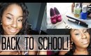 Quick & Easy! High School Makeup & Hair | Back to School!