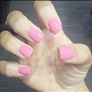 Pink nails 