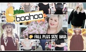 BooHoo Plus Size Fall Haul | Affordable Clothing 2018