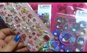 Sanrio & Kawaii Japanese Sticker Haul ♡