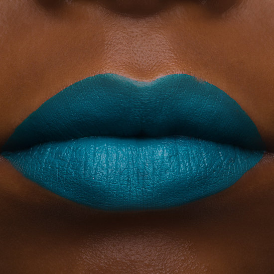 turquoise lipstick