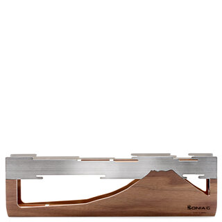 Sonia G. Cranes Over Mt. Fuji Act III Brush Holder