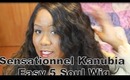SENSATIONNEL Empress Lace Front Edge Kanubia EASY 5 SOUL Wig Review (Quick Review) / Show & Tell