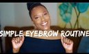 How to: Simple Eyebrow Routine using NYX Precision Brow Pencil | Demo/Tutorial