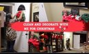CLEAN WITH ME AND DECORATE FOR CHRISTMAS//CHRISTMAS 2019//SPEED CLEANING 2019