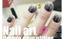 Nail Art, Ombre com glitter - Roda de Blogueiras