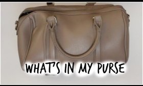 What's In My Purse | Spring 2015