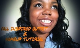 Fall Inspired Outfit and Makeup Tutorial (Smilebuddiesxoxo 15,000 Subscribers Contest Entry)
