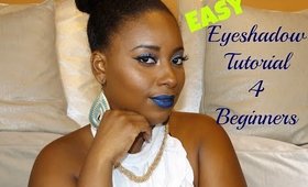 Easy Blue Full Spectrum Palette Look for Beginners || Vicariously Me