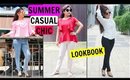 Casual Chic Summer LookBook Style | SuperPrincessjo