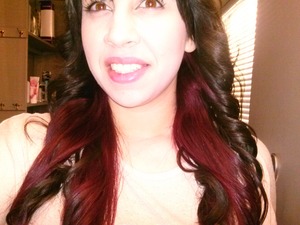 will post pic, once I do the rest of my hair.  (: like tomorrow or Thursday. 
