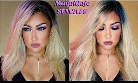 Maquillaje SENCILLO para 40's y parpados caidos / Hooded eyes 40s makeup tutorial easy| auroramakeup