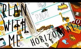 Plan with Me | Horizontal Pirates Theme