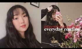 My Everyday Routine | Makeup + Wavy Hair Tutorial