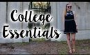 Back to School: College Essentials