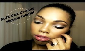 Soft Cut Crease Makeup Tutorial || curlsnlipstick