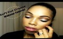 Soft Cut Crease Makeup Tutorial || curlsnlipstick