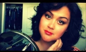 SULTRY BRONZE ORANGE LIPS