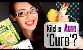 KITCHEN ACNE CURES?! DIY Natural Acne & Scarring Treatments At Home!