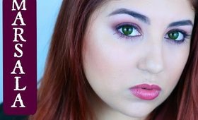 Marsala | Monochrome Makeup