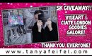 It's My 5k Giveaway!! | Viseart & Ciate London Goodies Galore! | Tanya Feifel-Rhodes