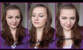 Easy Green Smokey Eyes Tutorial // Using affordable Makeup