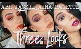 JACKIE AINA X ANASTASIA BEVERLY HILLS PALETTE  | Three Looks + Review