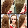 Summer Basketweave-Waterfall Braid Hairstyle