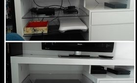 Cacher les câbles du meuble TV