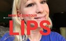 How to Contour Your Lips/Pinterest Makeup Hack
