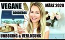 Goodiebox limited Editon Vegan März 2020 | UNBOXING & VERLOSUNG