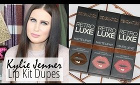 Revolution Retro Matte Lip Kits - KYLIE LIP KIT DUPES | FIRST IMPRESSION