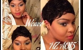 Review | Sensationnel Totally Instant Weave Wig -- HZ A015 | Divatress.com