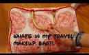 What's In My Travel Makeup Bag + Giveaway Winner