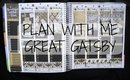 Plan With Me: Great Gatsby
