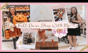 Fall Decor Shop With Me // Haul & What I Bought at Target & 99 Cent Store | fashionxfairytale