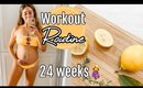 PREGNANCY WORKOUT ROUTINE  + Couples self care!