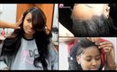 Full sew in NO LEAVE OUT with lace closure! Hairsmarket