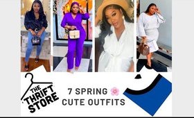 HOW TO STYLE CUTE OUTFITS (7) CUTE THIRFT SPRING OUTFITS