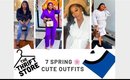 HOW TO STYLE CUTE OUTFITS (7) CUTE THIRFT SPRING OUTFITS