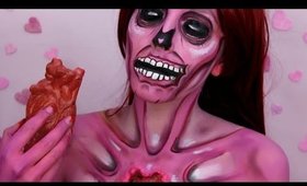Valentine Zombie Makeup Tutorial