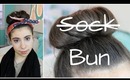 How To: Sock Bun WITHOUT a Sock/ Donut (For Long & Short Hair)