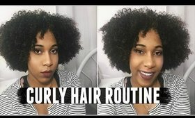 My Curly Hair Routine 2017