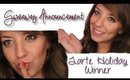 Tarte Giveaway Winner | ZG Beauty