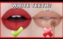 Lipstick Colors That Make Your Teeth Look White (And Which Make Them Look Yellow)